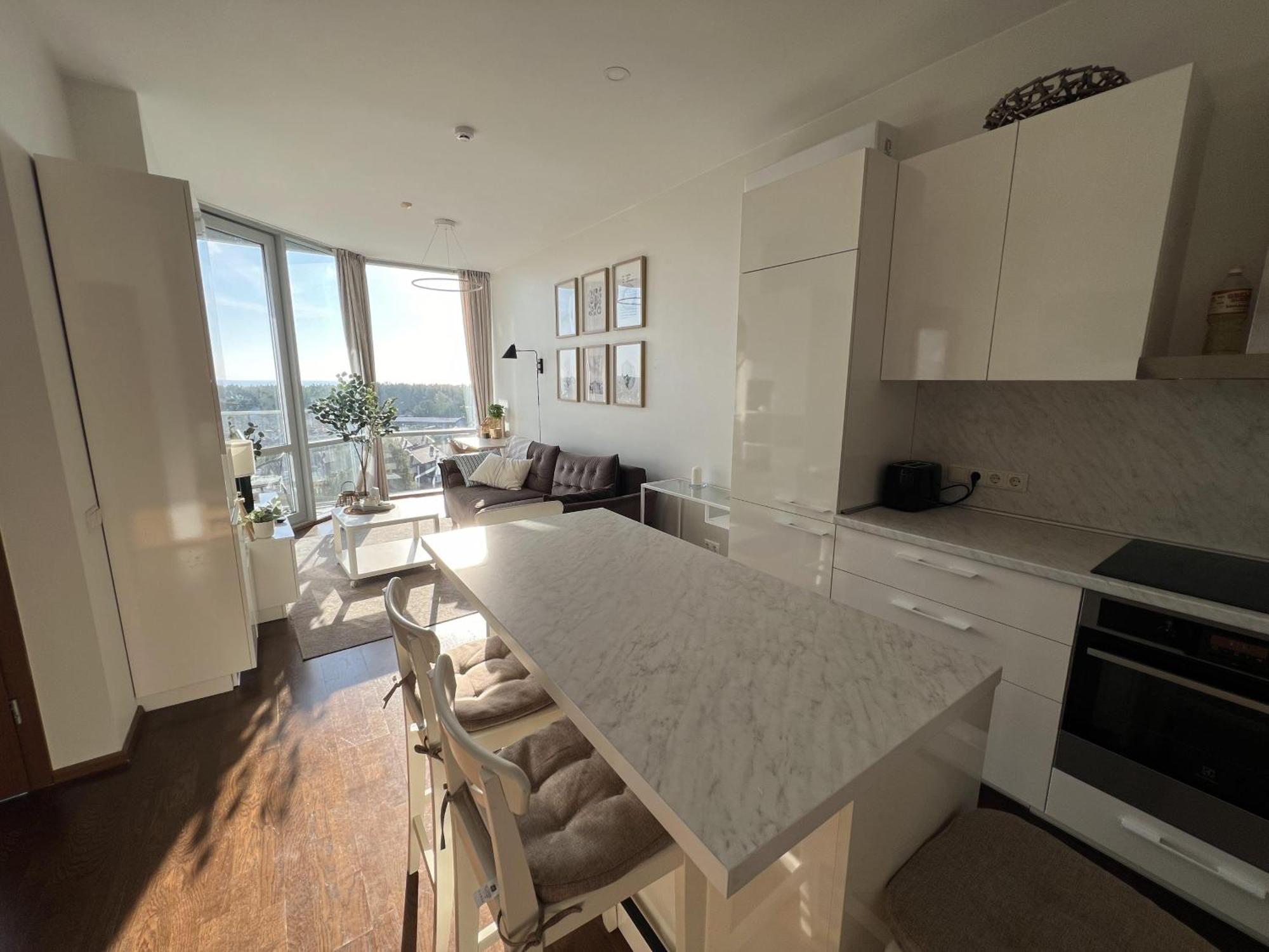 Sea View - Remote Work - Elija Palanga Apartment